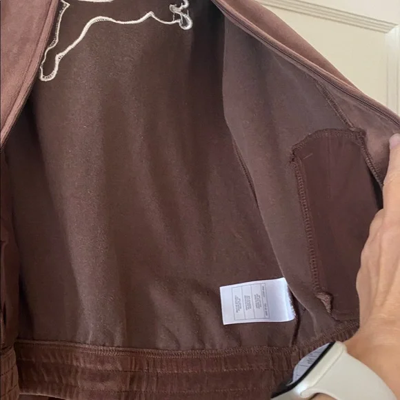 Puma Chestnut Velour Tracksuit Set - Picture 11 of 16